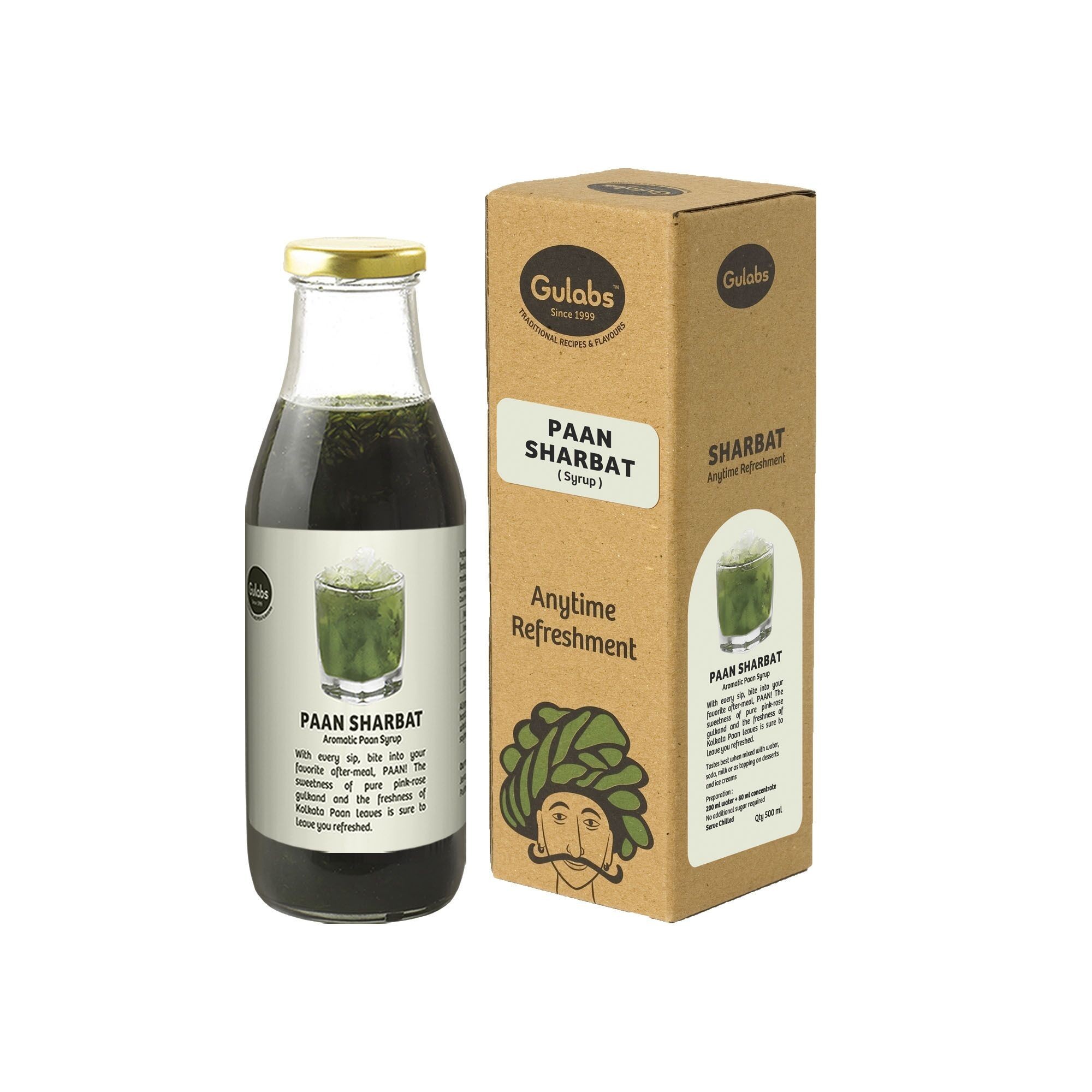 Gulabs Paan Sharbat (Syrup)    Bottle  500 millilitre